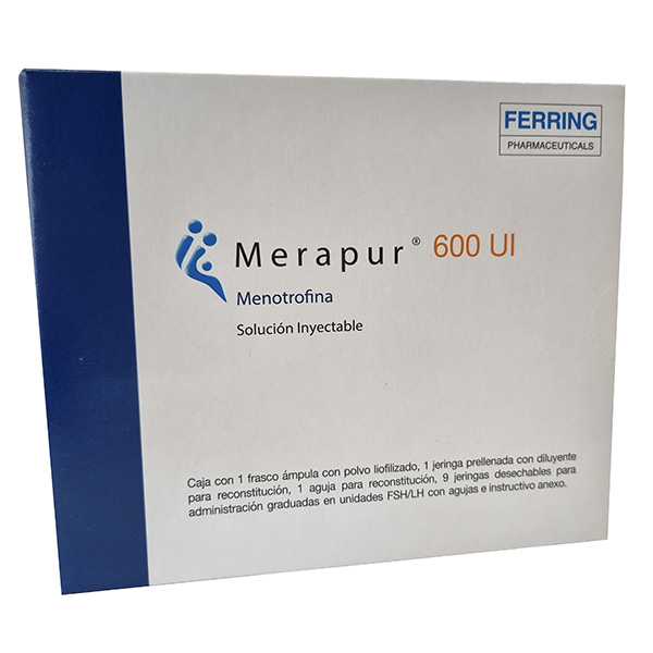 medicamento merapur 600 UI con 1 ampolleta