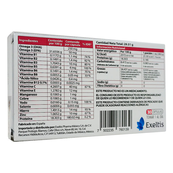 regenesis max vista ingredientes